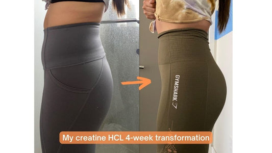 Kayla took creatine hcl for 30 days and this happened (Transformation)