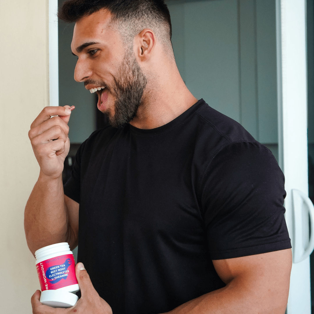 Pre-Workout Capsules | Psycho Sloth | 4 Ingredient Clean Pre-Workout